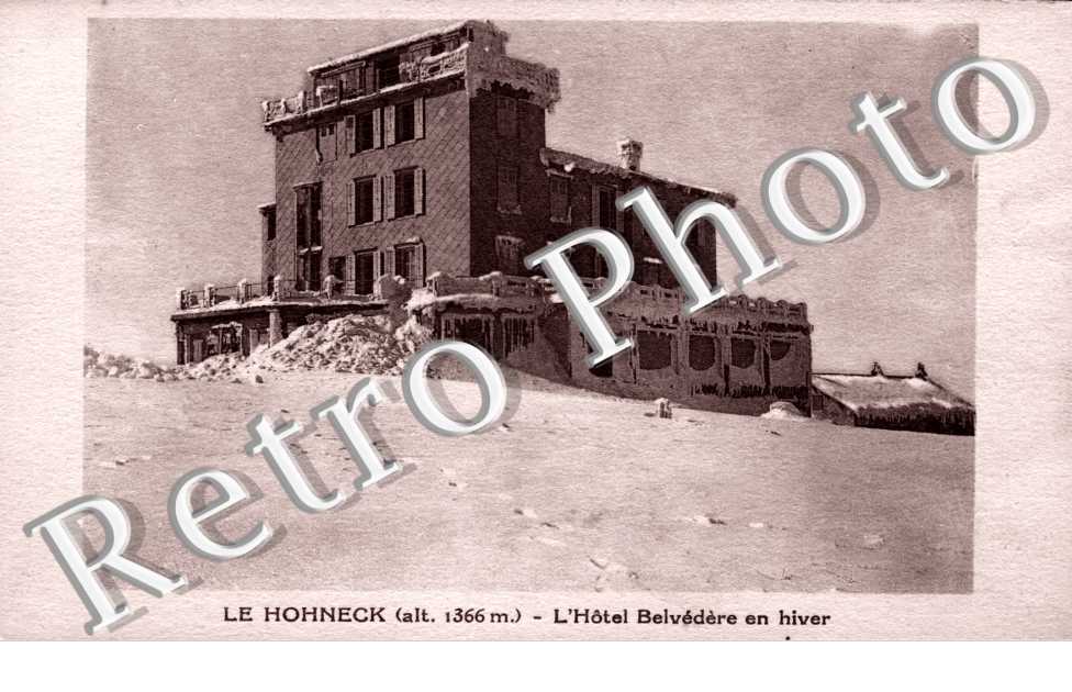 L'Hotel Belvedere en hiver