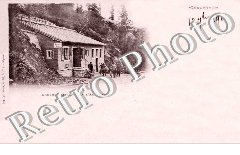 Douane allemande a l'Altenberg