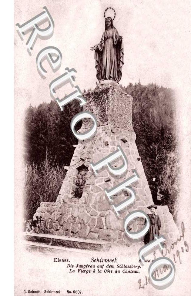 la vierge a la cote du chateau