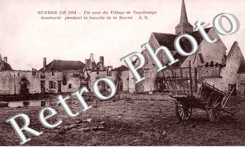 Un coin du Village bombarde