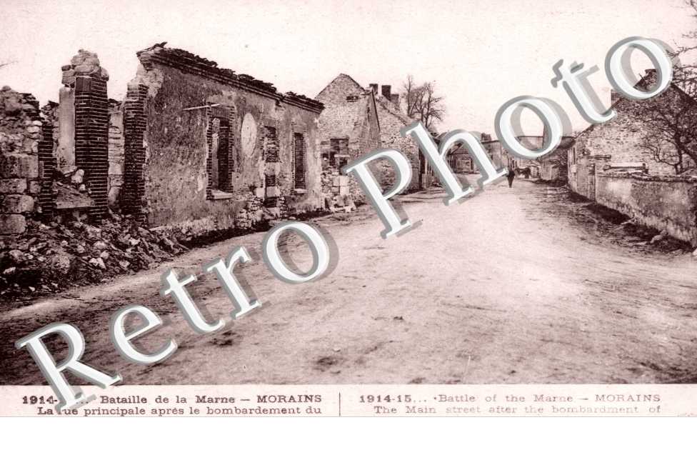 MORAINS la rue principale 