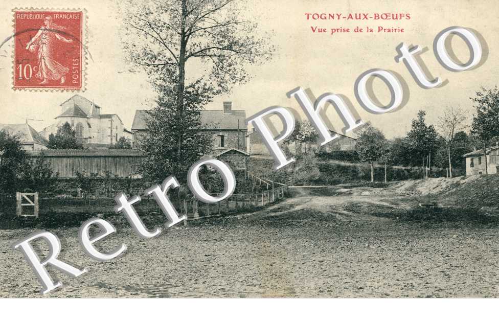 Vue prise de la Prairie