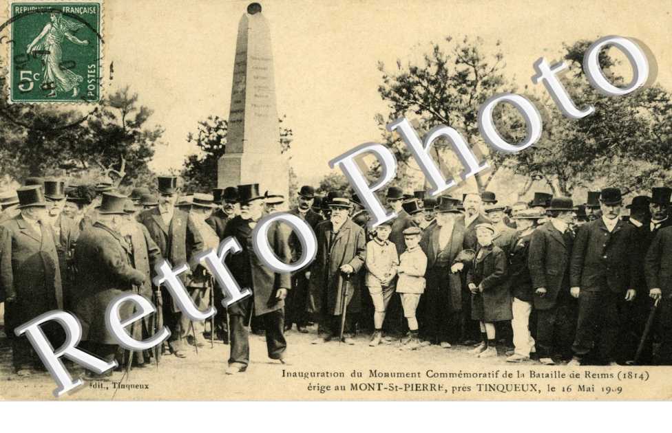 inauguration du monument commemoratif de la bataille de Reims