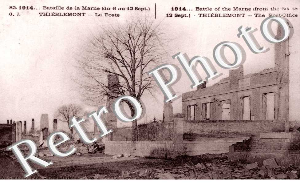 La Poste en ruines