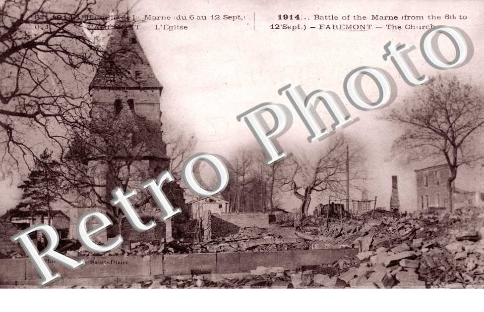 l'Eglise en ruines