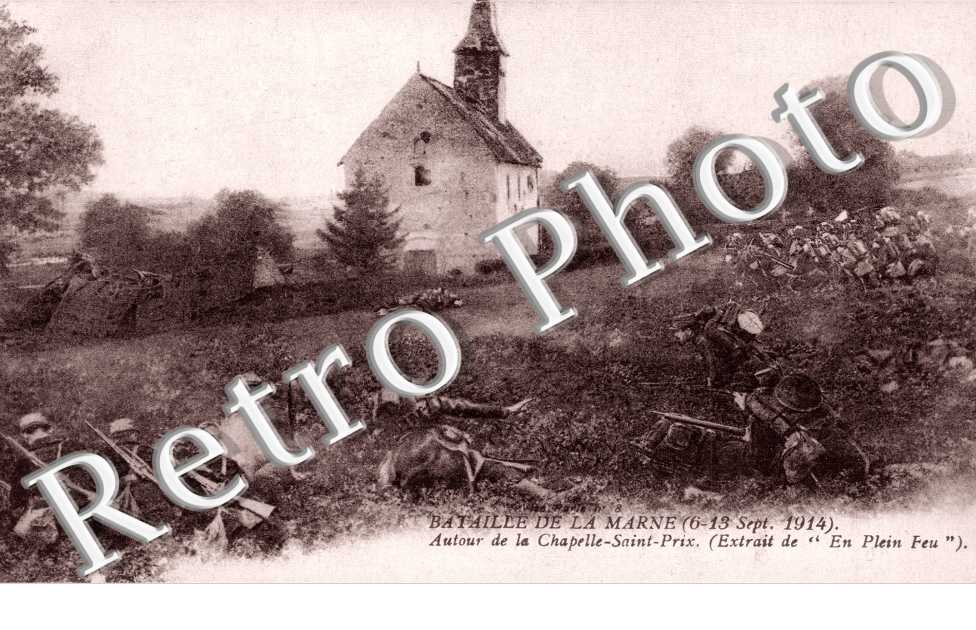 Bataille de la Marne - Autour de la Chapelle