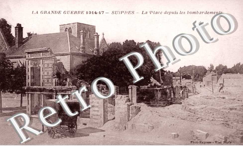 place depuis les bombardements