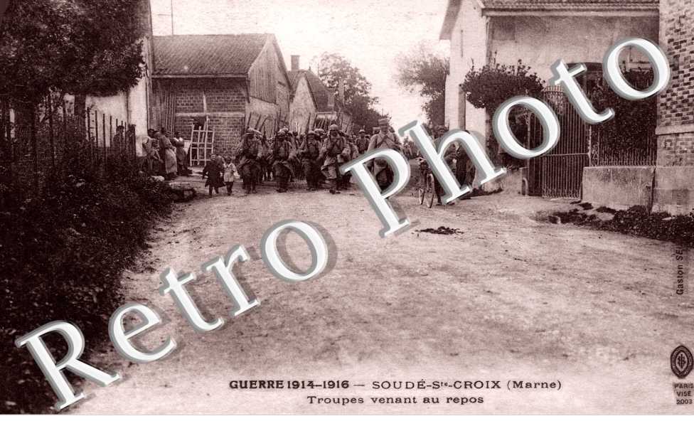 Troupes venant au Repos