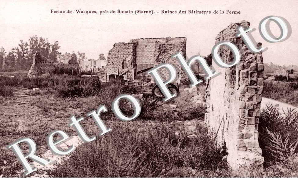 quartier detruit, ruines