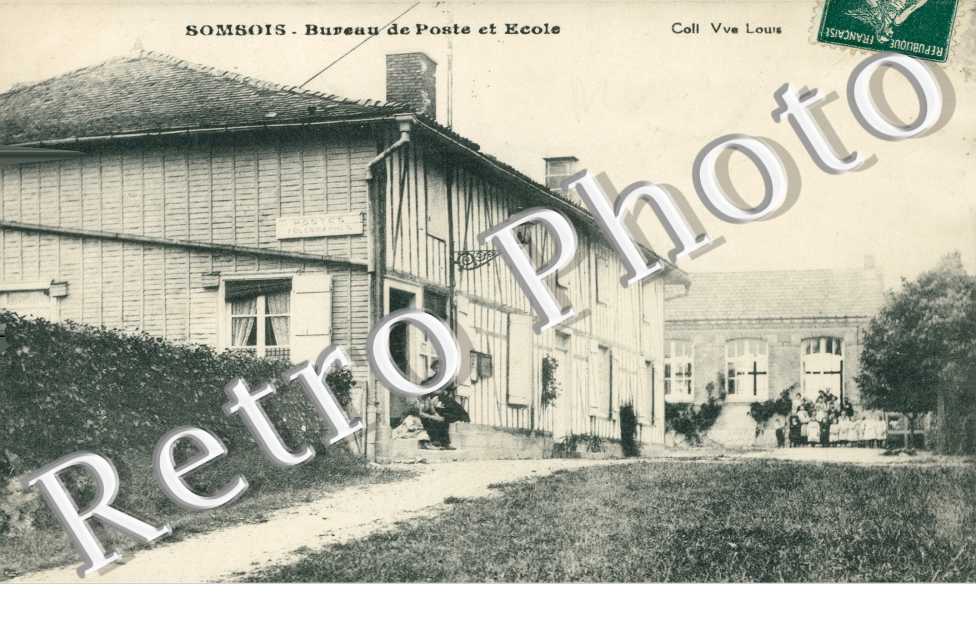 Bureau de poste et Ecole