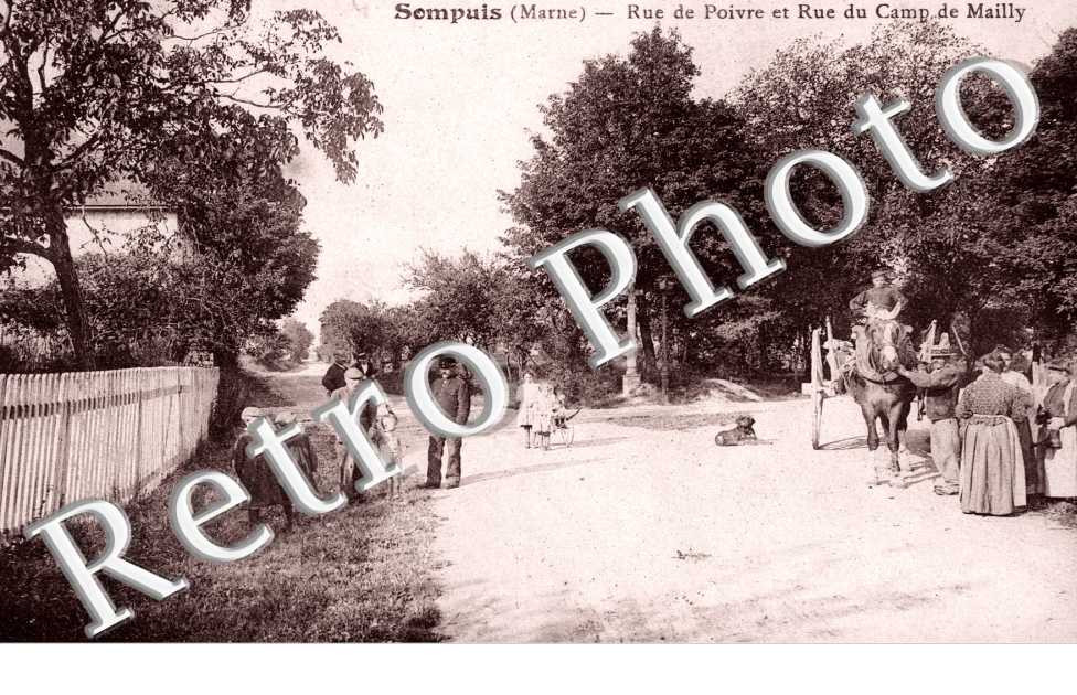 Rue du Poivre et Rue du Camp de Mailly