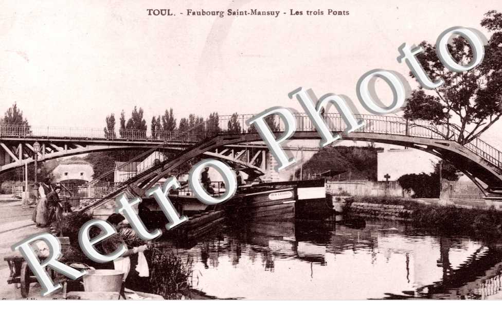 Faubourg Saint Mansuy, les trois Ponts