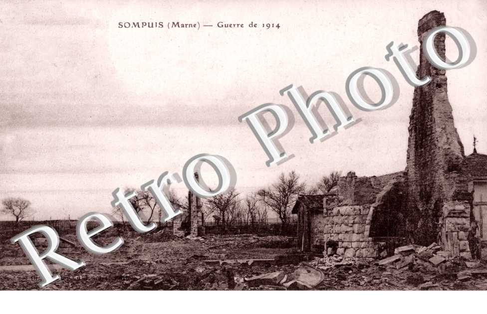 Guerre de 1914 - Ruines