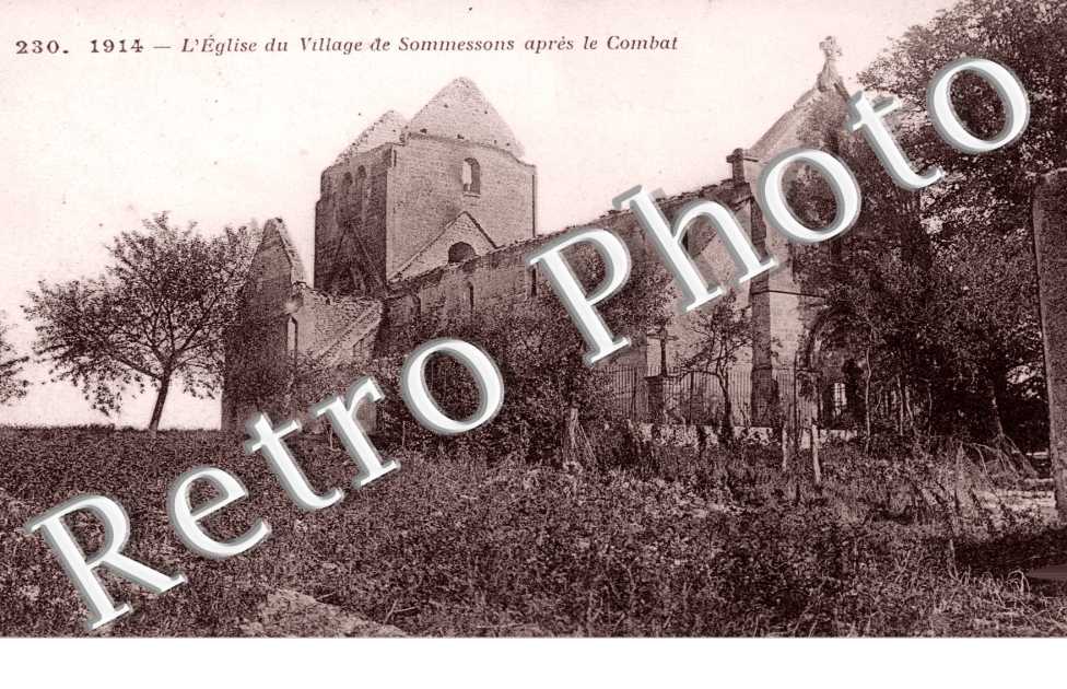 l'eglise apres le Combat