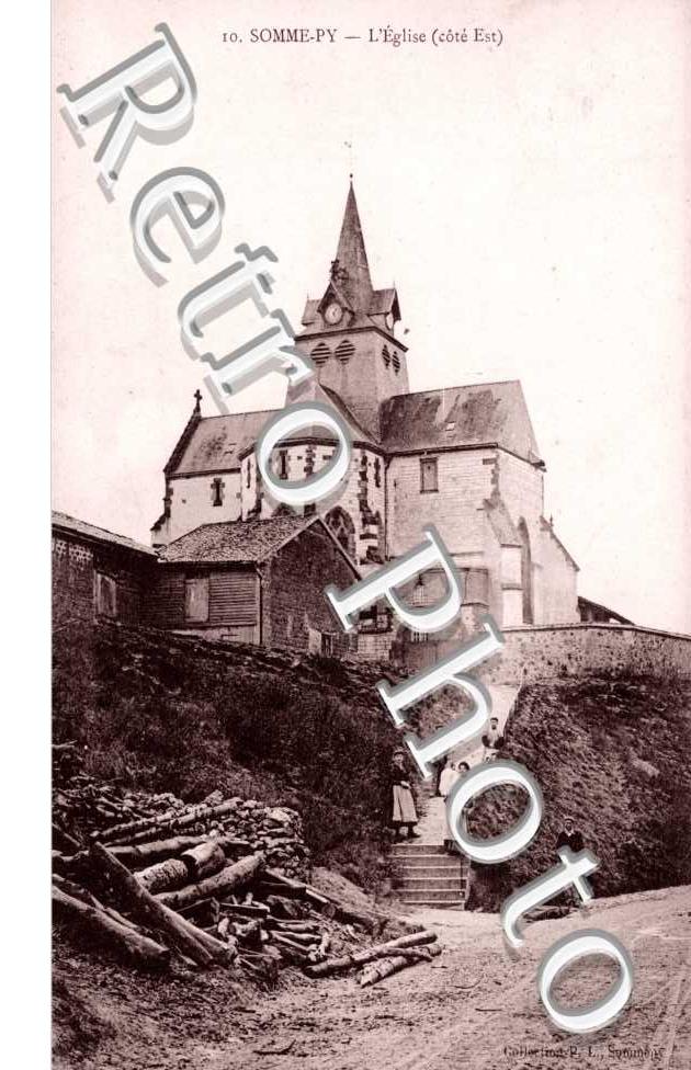 l' eglise, cote Est