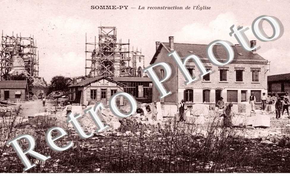Reconstruction de l'eglise