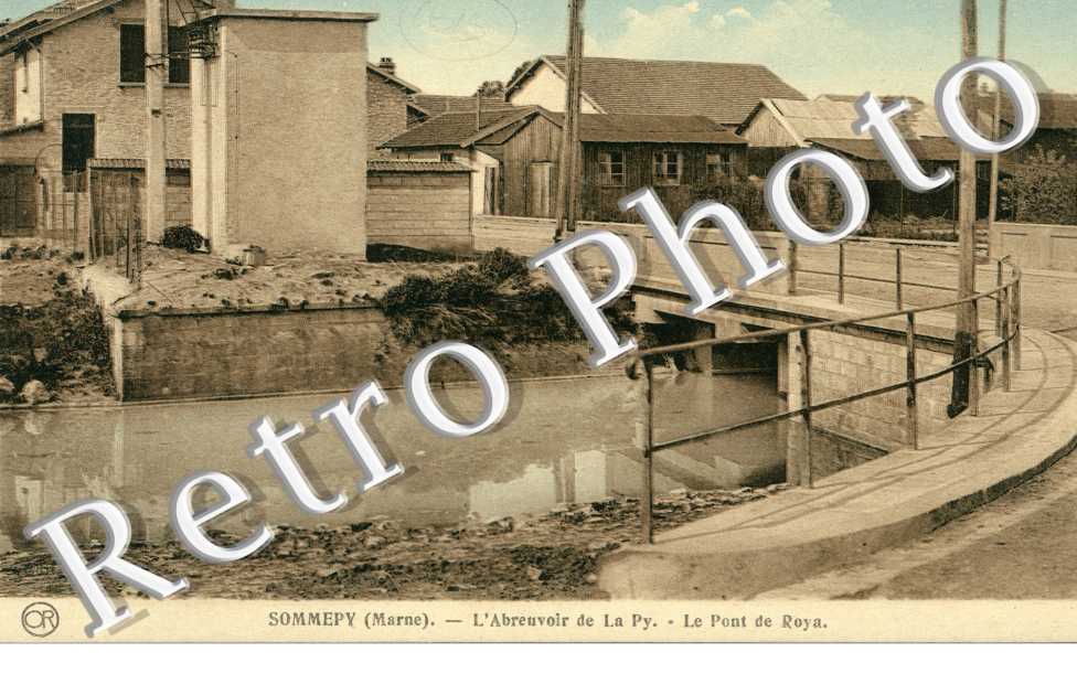 L'abreuvoir de la Py - le pont de Roya