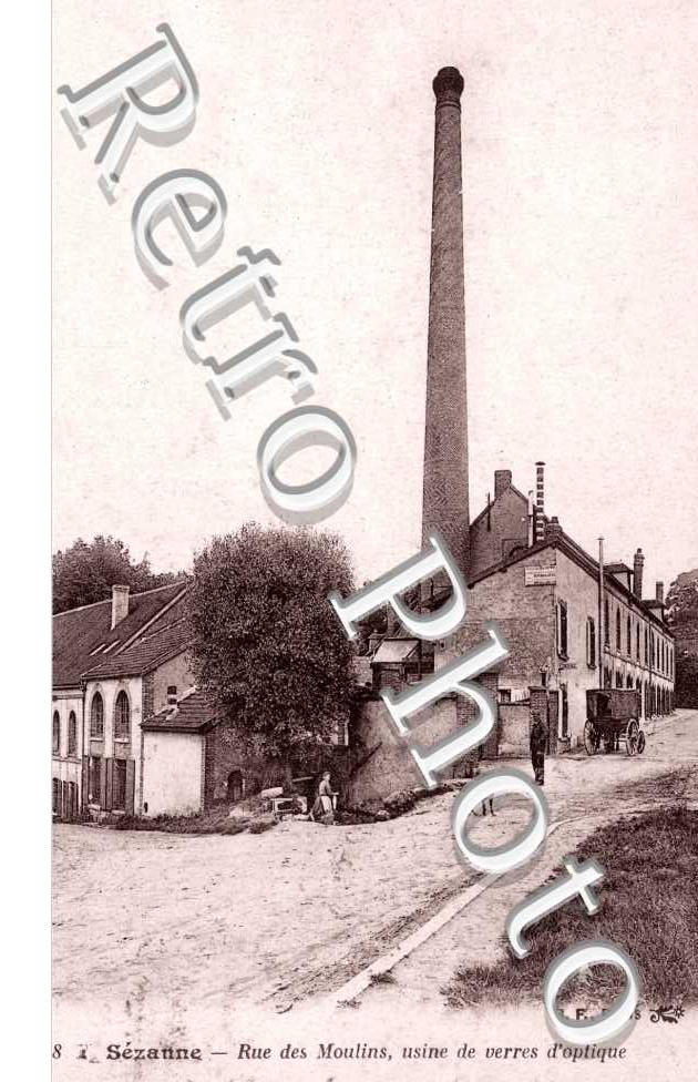 rue des Moulins - Usine de Verres d'Optique