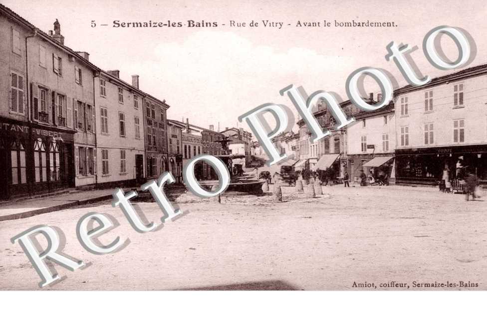 rue de Vitry, avant le bombardement