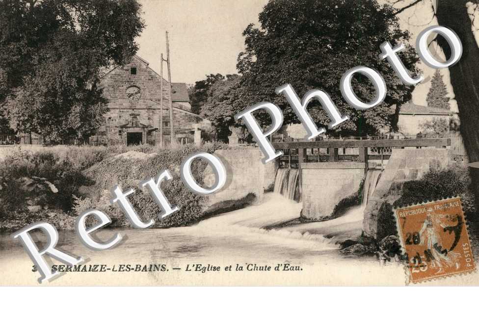 l'eglise et la Chute d'Eau