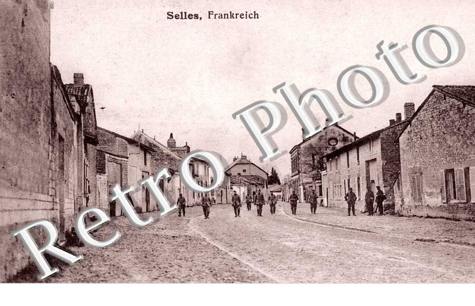 une rue  Feldpostkarte