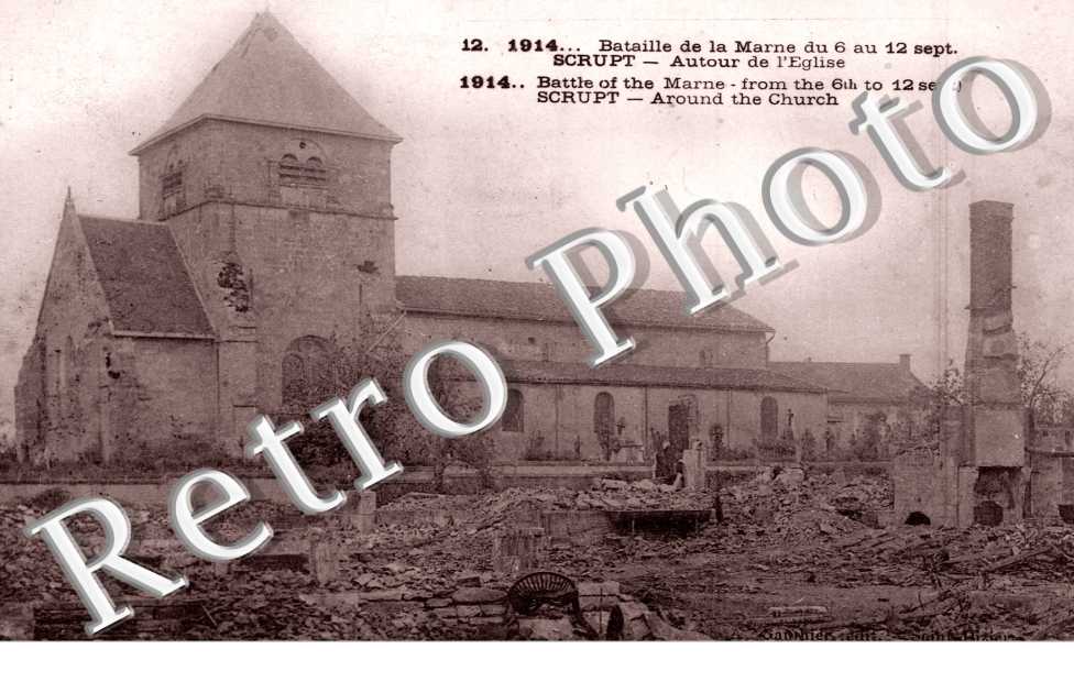 Bataille de la Marne - Autour de l'Eglise