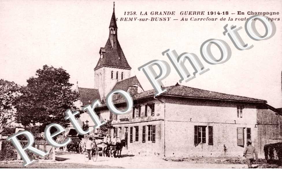 La grande guerre 1914-18 - au carrefour de la route de Suippes