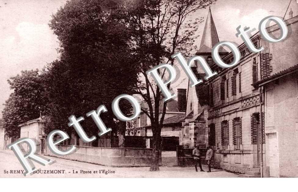 la poste et l' eglise