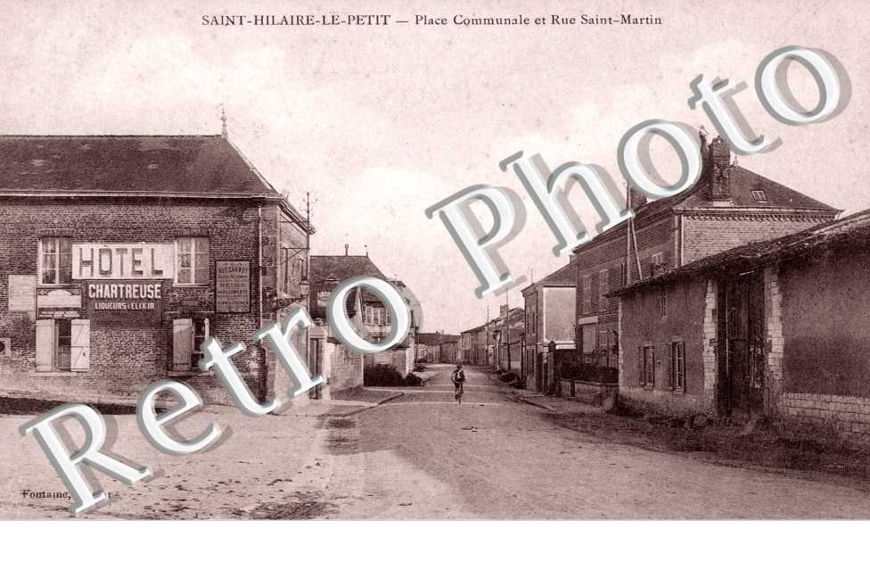 place communale et rue Saint-Martin