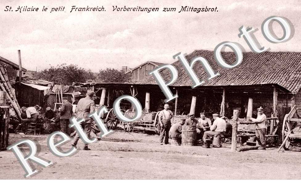 Vorbereitungen zum Mittagsbrot