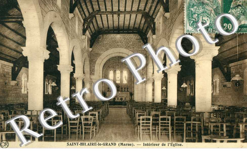 interieur de l'eglise