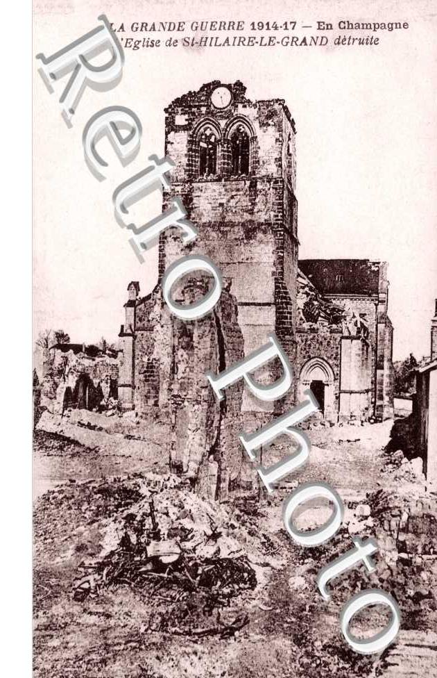 l'Eglise detruite