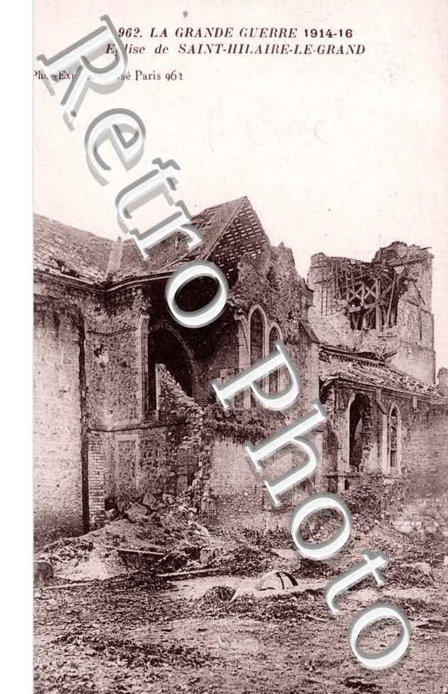 l'Eglise en ruines