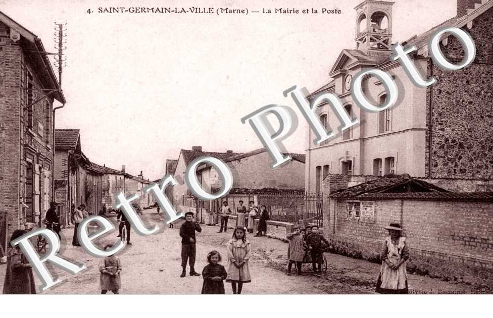 La mairie et la poste