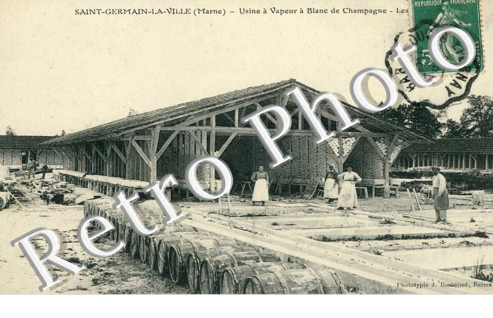 Usine a Vapeur a Blanc de Champagne