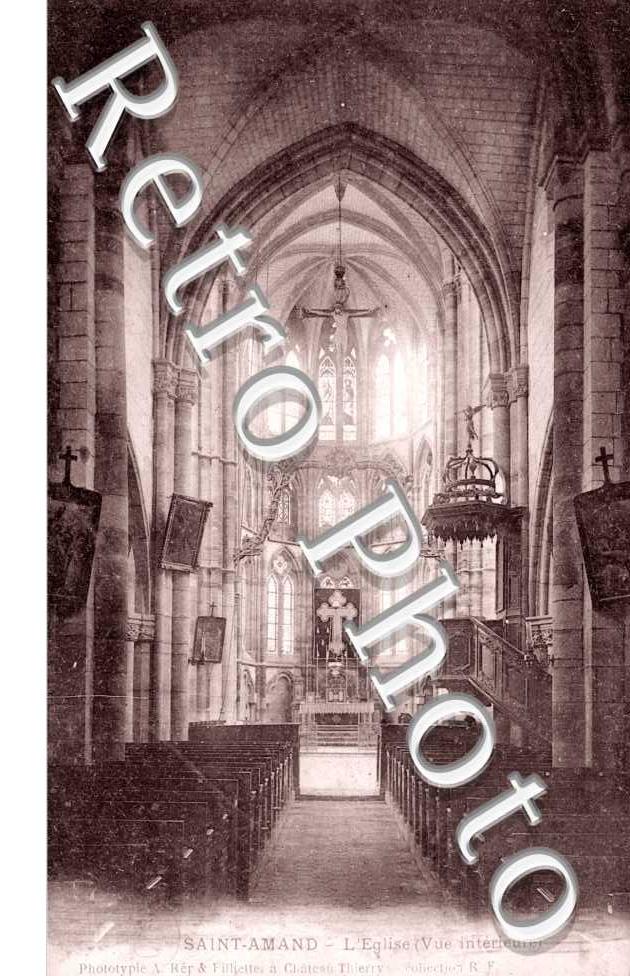 l' eglise, vue interieure