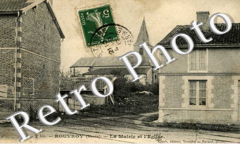 La mairie et l'eglise