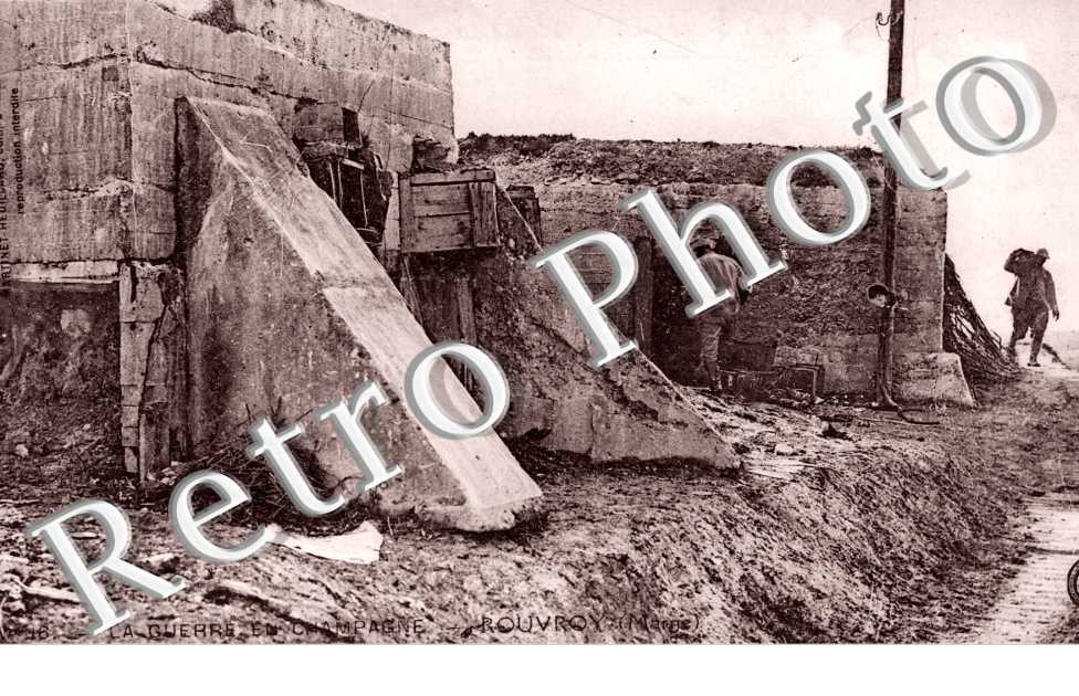 Poste de Mitrailleuse en beton arme