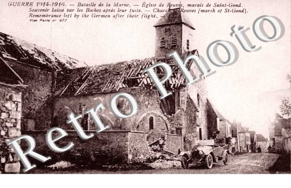 l'Eglise en ruines