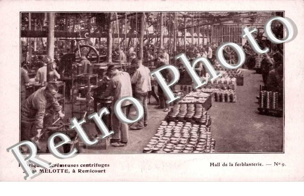 Fabrique  d'ecremeuses centrifuges Jules Melotte