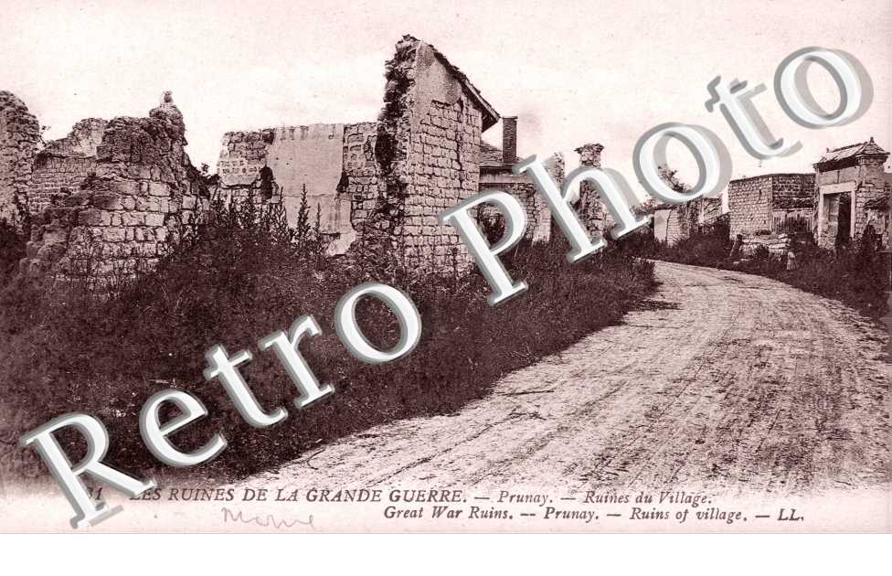 ruines du village