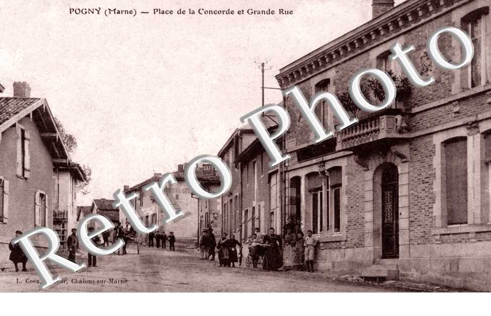 place de la Concorde et Grande Rue