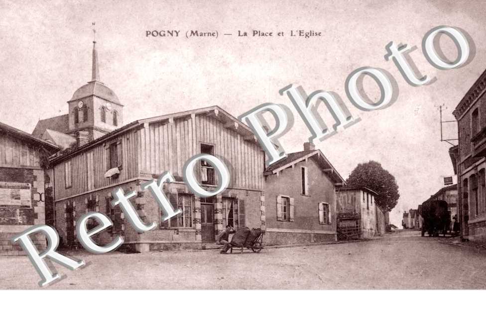 La place et l'eglise