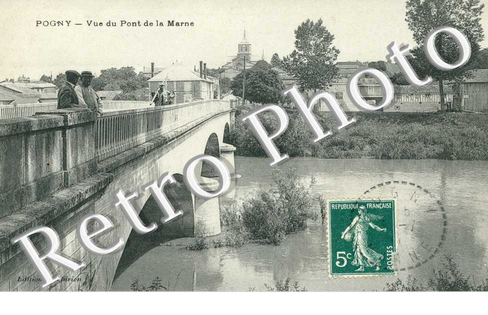Vue du pont de la Marne