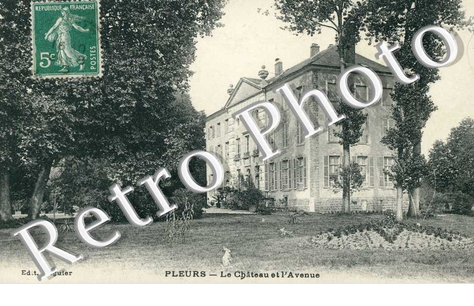 le  Chateau et l'avenue