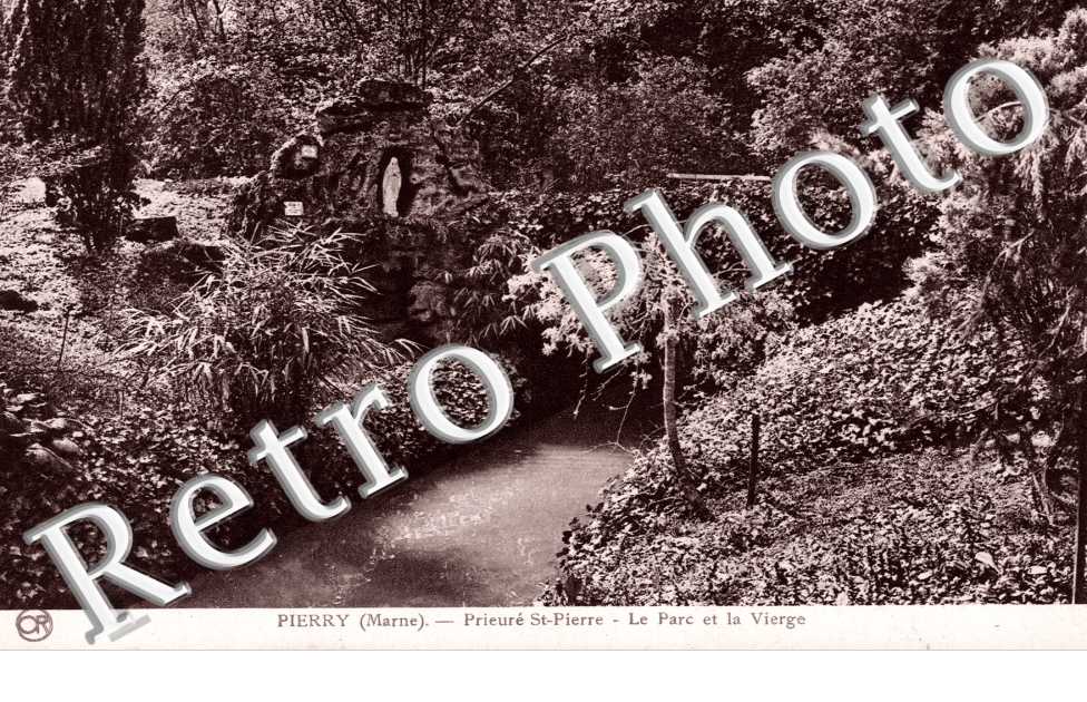 le parc et la Vierge