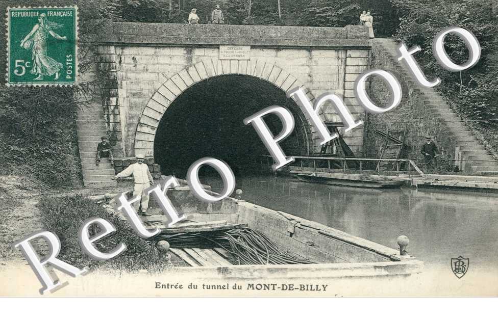 Entrée du tunnel du MONT-DE-BILLY