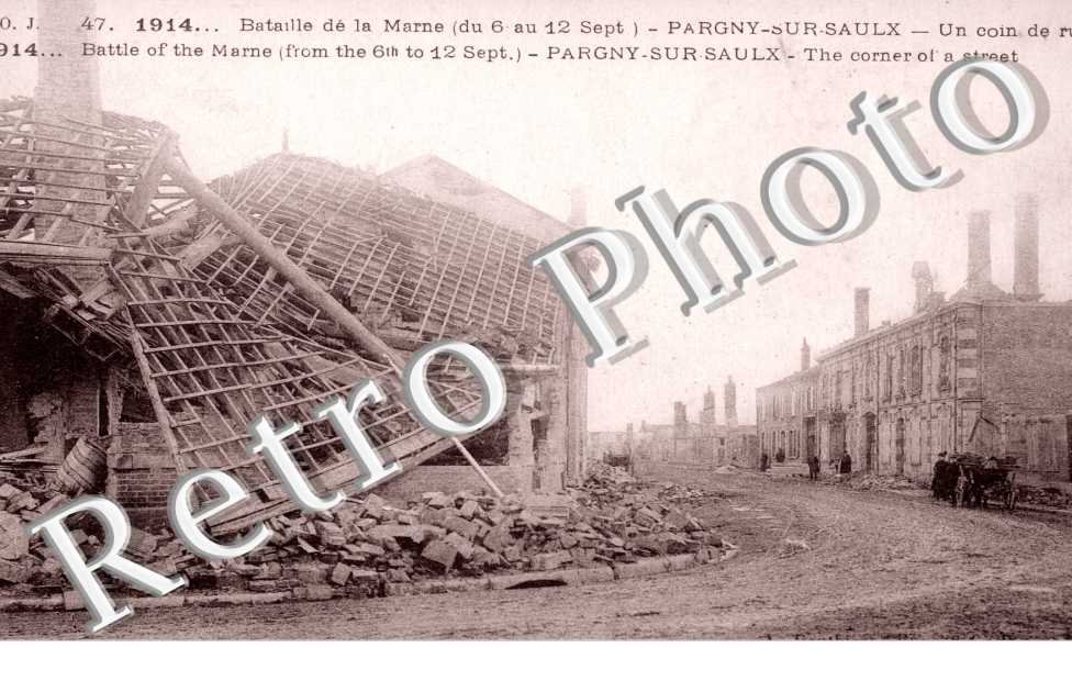 Un coin de Rue - Ruines