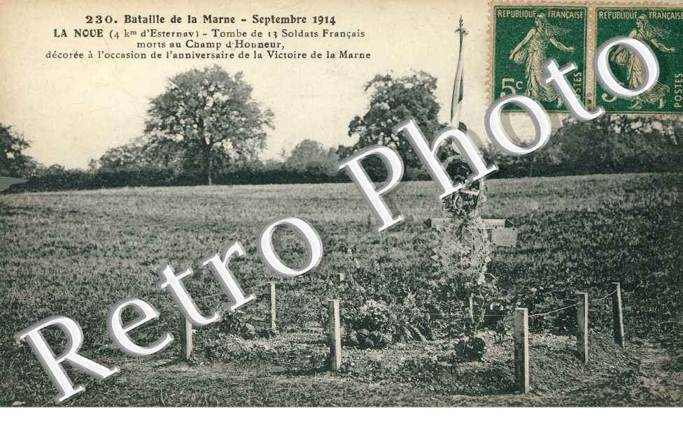 Tombe de 13 soldats Francais