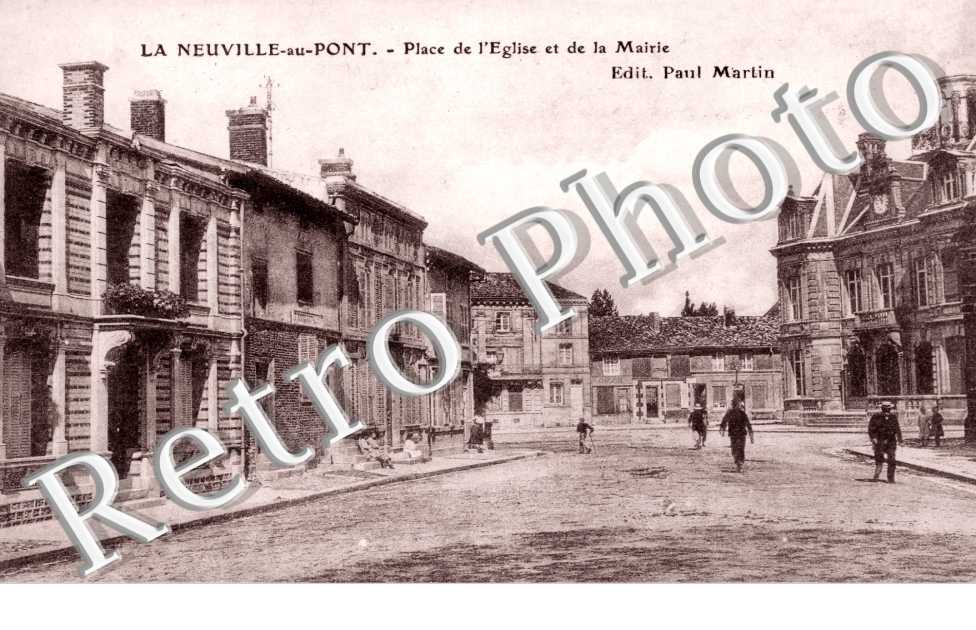 place de l' eglise et de la mairie